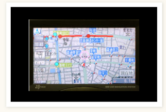 お客様がいらっしゃる可能性が高い路線や交差点をリアルタイム配信