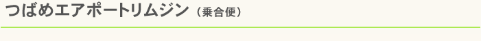 つばめエアポートリムジン乗合便