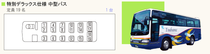 ■ 特別デラックス仕様 (定員19名)
